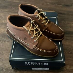 Sperry Men's Brown Leather Shoes